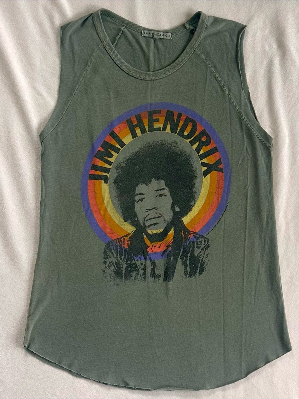 Junk Food Jimi Hendrix Graphic Tank XS